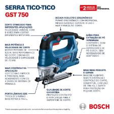 SERRA TICO TICO PROFISSIONAL GST 750 520W
