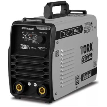 Inversora de Solda Extreme 220V TIG LIFT e MMA 300 Touch 300 VRD Super Tork