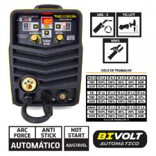 Inversora Solda Profissional 180A Mig Mma Tig 3 Em 1 Imets-8180 Super Tork