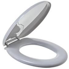 Assento Sanit�rio Oval Almofadado Cinza Claro Astra TPK/AS CZ2