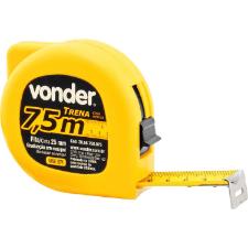 Trena Fita M�trica de A�o 7,5 Metros 7,5M X 25mm Vonder