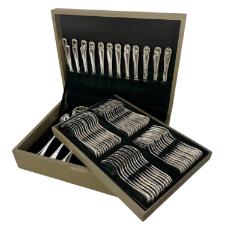 Faqueiro em prata com estojo Saint James P�rola 130 pe�as: Uma heran�a de requinte e tradi��o