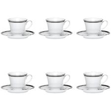 Jogo de x�caras para ch� Noritake 6 pe�as