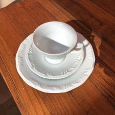 X�cara ch� com pires em porcelana Schmidt Pomerode 200ml