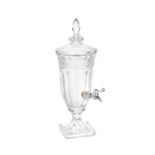 Dispenser Suqueira Wolff Brandon 2 litros Cristal Ecol�gico com P�, luxo para �gua aromatizada e sucos