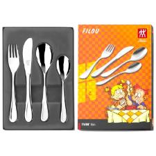 Jogo de talher infantil Zwilling Filou 4 pe�as: Seguran�a, praticidade e divers�o nas refei��es
