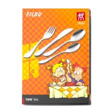 Jogo de talher infantil Zwilling Filou 4 pe�as: Seguran�a, praticidade e divers�o nas refei��es