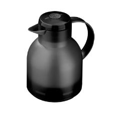 Garrafa T�rmica Emsa Samba Quick Press 1 Litro Preta, Design Alem�o e Veda��o 12h Quente