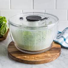 Centr�fuga para Salada Oxo 5 Litros Transparente: Lave e Seque Folhas com Praticidade e Efici�ncia