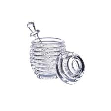 Meleira Kenya em Acr�lico 14,5cm: Praticidade, Transpar�ncia e Limpeza para Servir Mel