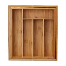 Porta-Talheres Extens�vel Maxwell & Williams em Bambu: Organiza��o e Sustentabilidade para Suas Gavetas