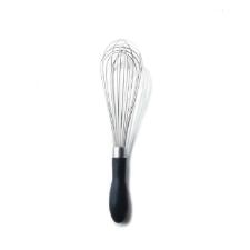 Batedor em a�o inox Oxo Balloon 27cm preto