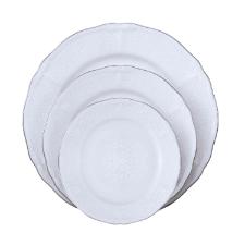 Baixela de pratos em porcelana Noritake Princess Bouquet 24 pe�as