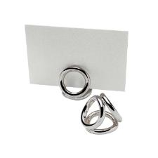 Jogo de porta cart�es em prata Christofle Vertigo 2 pe�as