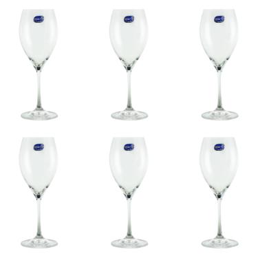 Jogo de ta�as para vinho tinto Bohemia Sophia 6 pe�as 490ml