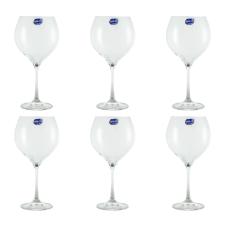 Jogo de ta�as bourgogne Bohemia Sophia 6 pe�as 650ml