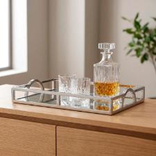Fracalanza Milano Bandeja Retangular em A�o Inox Espelhada 30x17x5cm