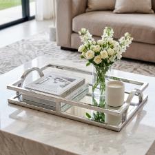 Fracalanza Milano Bandeja Retangular em A�o Inox Espelhada 41x26x5cm