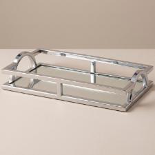 Fracalanza Milano Bandeja Retangular em A�o Inox Espelhada 41x26x5cm