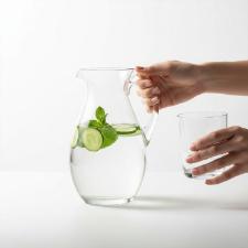 Jarra em Cristal Bohemia Acapulco 1900ml para Servir com Eleg�ncia e Requinte