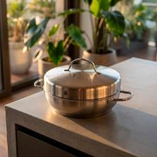 Ca�arola Defumadora Zwilling Plus 28cm: Sabores Aut�nticos sem Fuma�a