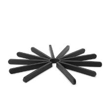 Jogo descanso de panela em silicone Umbra Trivet 2 pe�as black