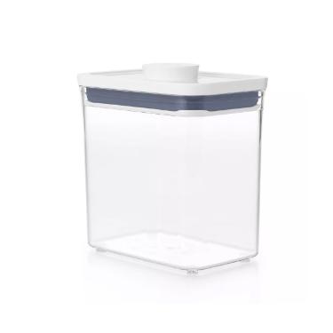 Pote herm�tico retangular Oxo Pop 15,7x10,6x17,6cm 1,6 litro