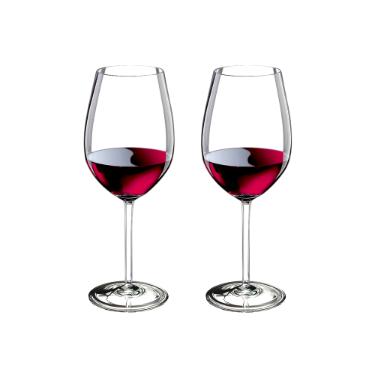 Jogo de ta�as em cristal Strauss Bordeaux Grand Cru 1000ml 2 pe�as