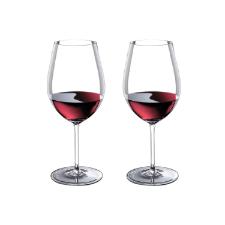 Jogo de ta�as em cristal Strauss Petrus 1230ml 2 pe�as