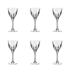 Jogo de ta�as licor em cristal Strauss Cl�ssicos 225.045 6 pe�as 60ml