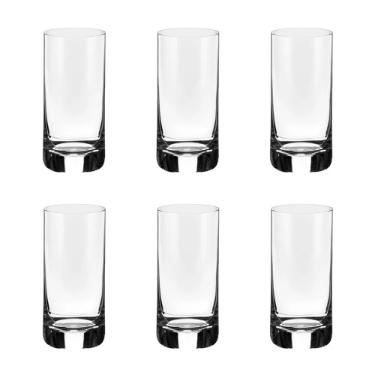 Jogo de copos cerveja em cristal Strauss 330ml 6 pe�as