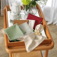 Guardanapo de tecido Karsten Gourmet 51cmx51cm bege