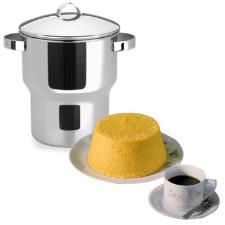 Cuscuzeira em a�o inox Forma 3 litros 3071