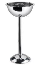 Champanheira Forma 8 Litros com Pedestal em A�o Inox: Sofistica��o e Praticidade Gourmet