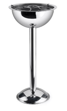 Champanheira Forma 8 Litros com Pedestal em A�o Inox: Sofistica��o e Praticidade Gourmet