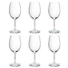 Jogo de ta�as de vinho em cristal Bohemia Roberta 350ml 6 pe�as