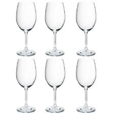 Jogo de ta�as para �gua em cristal Bohemia Roberta 450ml 6 pe�as