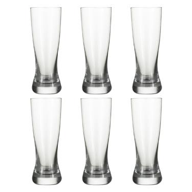 Jogo de copos para cerveja em cristal Bohemia Catarinense 210ml 6 pe�as