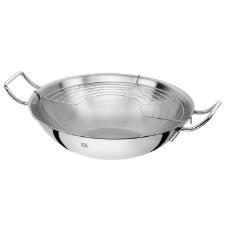 Frigideira wok inox com tampa Zwilling Plus 32cm