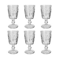 Jogo de ta�as em vidro para �gua tropical Lyor Palm 310ml 6 pe�as