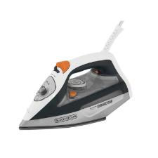 Ferro a vapor com antigotejamento Black+Decker 220v cinza e laranja