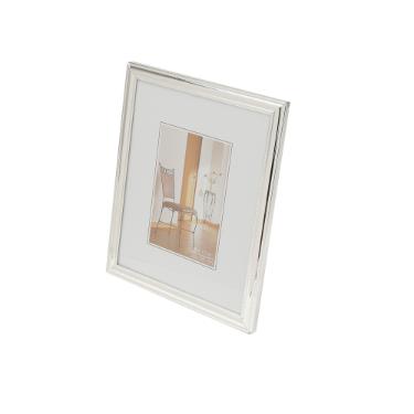 Porta-retratos em a�o Royal Decor 13x18cm prateado
