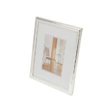 Porta-retrato em a�o Royal Decor  20x25cm prateado