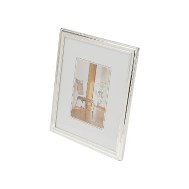 Porta-retrato em a�o Royal Decor  20x25cm prateado