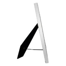 Porta-retratos em a�o Prestige Bambu 20x25cm prateado