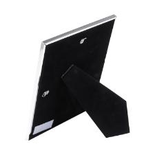 Porta-retratos em a�o Prestige Bambu 20x25cm prateado