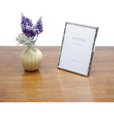 Porta-retratos em a�o Prestige Bambu 20x25cm prateado