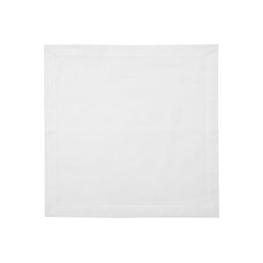Jogo de guardanapo algod�o Bon Gourmet 2 pe�as 40x40cm branco