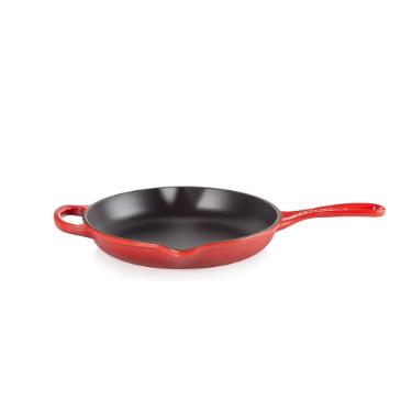 Frigideira redonda em ferro com al�a Le Creuset Signature 23cm vermelha