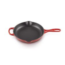 Frigideira redonda em ferro com al�a Le Creuset Signature 23cm vermelha